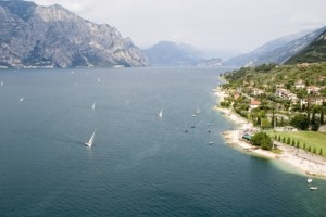 Baden und Segeln am Gardasee